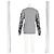 Grauer Wollpullover mit Rundhalsausschnitt im Rippenstrick von Love Moschino - Ansicht 6