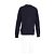 Moschino Logo-Patch-Pullover aus marineblauer Wolle - vista 6
