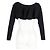 Giacca bolero cropped Givenchy in lana nera Nero - vista 6