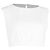 Top cropped sem mangas em algodão branco Reformation