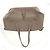 Borsa da viaggio in pelle Empreinte beige con monogramma in rilievo Louis Vuitton - vista 10