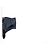 Timeless Botas de tornozelo de salto baixo com bico captoe em glitter azul marinho com logo CC da Chanel - vista 10