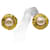 Orecchini perla con bottone CC vintage di Chanel Gold hardware  - vista 1