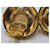 Orecchini perla con bottone CC vintage di Chanel Gold hardware  - vista 3