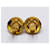 Orecchini perla con bottone CC vintage di Chanel Gold hardware  - vista 4