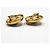 Orecchini perla con bottone vintage Chanel Rue Cambon Gold hardware - vista 4