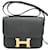Hermès Hermes Constance Mini 18 Leather Shoulder Bag Black