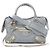 Balenciaga Classic Metallic Edge Mini City Lederhandtasche