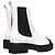 Botines de charol Chanel Blanco - vista 5