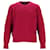 Distressed Rundhals-Pullover aus roter Wolle von Dsquared2  - Ansicht 1