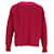 Distressed Rundhals-Pullover aus roter Wolle von Dsquared2  - Ansicht 3