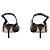 Gloss Star Cut Out Low Stiletto Pumps - Coperni - Leather - Black - view 3