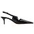Gloss Star Cut Out Low Stiletto Pumps - Coperni - Leather - Black