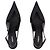 Glänzende Stern-Ausschnitt Niedrige Stiletto-Pumps - Coperni - Leder - Schwarz - Ansicht 4