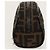 FENDI Zucca Canvas Tasche braun schwarz silber authentisch fm4030 - Ansicht 3