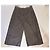 Falda culotte Prada de lana estampado pata de gallo gris - vista 7