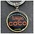 Coco Crush Portachiavi in argento Chanel Coco Mark Novelty Rouge Multicolore - vista 8