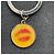Coco Crush Portachiavi in argento Chanel Coco Mark Novelty Rouge Multicolore - vista 9