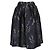 Falda capa jacquard Dries Van Noten Negro Azul Gris antracita - vista 5