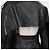 Kleid / Mantel Alexander McQueen Schwarz Silber Hardware - Ansicht 10