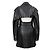 Kleid / Mantel Alexander McQueen Schwarz Silber Hardware - Ansicht 5
