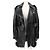 Kleid / Mantel Alexander McQueen Schwarz Silber Hardware - Ansicht 8