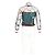 Fendi Mesh bestickte Bluse aus mehrfarbigem Nylon Mehrfarben - Ansicht 5