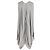 Vestido midi drapeado de Lanvin en lino gris - vista 3