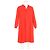 Vestido plisado A-Line Chloé en seda roja - vista 4