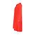 Vestido plisado A-Line Chloé en seda roja - vista 5