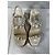 Sandali con zeppa Jimmy Choo Latte con perle in pelle nappa bianca Bianco - vista 10