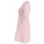 Valentino Garavani Vestido Mini de Encaje Valentino en Algodón Rosa Castaño - vista 2