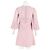 Valentino Garavani Vestido Mini de Encaje Valentino en Algodón Rosa Castaño - vista 6