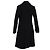 Abrigo de lana negra de doble botonadura Visible Stitch de Max Mara Negro - vista 3