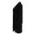 Abrigo de lana negra de doble botonadura Visible Stitch de Max Mara Negro - vista 5
