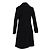 Abrigo de lana negra de doble botonadura Visible Stitch de Max Mara Negro - vista 6