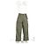 Céline Pantalones cargo Celine en algodón verde Verde oliva - vista 4