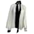 Sacai Bow Detail Blouse in White Polyester Cream Satin  ref.1834731