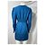 Autre Marque Vestido mini con detalles de cinta estampada Saloni Debbie en seda azul - vista 10