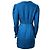 Autre Marque Vestido mini con detalles de cinta estampada Saloni Debbie en seda azul - vista 4