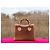 Borsa Gucci Princess Diana Pelle Scamosciata Marrone Marrone chiaro - vista 5