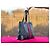 Borsa Tote Gucci GG Supreme in pelle nera Nero Rosso Grigio - vista 4