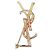 Spilla Yves Saint Laurent Oro Effetto Coccodrillo Gold hardware