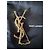 Spilla Yves Saint Laurent Oro Effetto Coccodrillo Gold hardware - vista 4