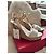 Sandali con zeppa Valentino Garavani Rockstud in pelle ecru Bianco sporco - vista 2