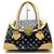 BORSA LOUIS VUITTON BEVERLY GM M40201 CANVAS MONOGRAM MULTICOLOR MURAKAMI Nero - vista 2