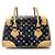 BORSA LOUIS VUITTON BEVERLY GM M40201 CANVAS MONOGRAM MULTICOLOR MURAKAMI Nero - vista 3