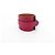 Hermès NOVE BRACCIALE HERMES MANICOTTO DRAG CUOIO EPSOM ROSSO GRENADIER 18 BANGLE Bordò - vista 3