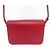 Céline NUOVA BORSA A MANO CELINE TRIOMPHE 187363BF4 IN PELLE ROSSA A TRACOLLA Rosso - vista 2