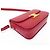 Céline NUOVA BORSA A MANO CELINE TRIOMPHE 187363BF4 IN PELLE ROSSA A TRACOLLA Rosso - vista 5